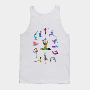 Yoga figures Tank Top